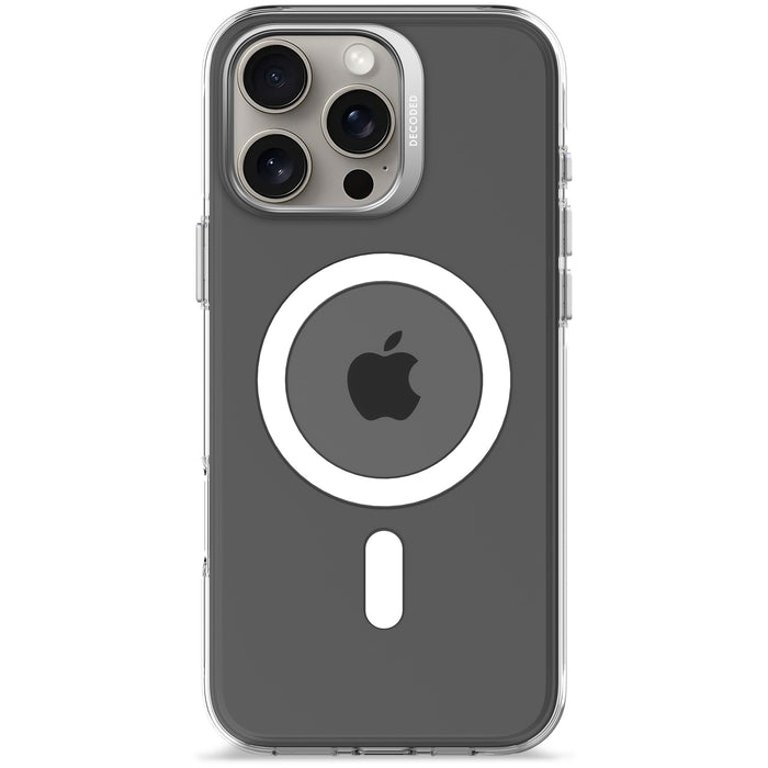 Funda plastico reciclado Magsafe iPhone 16 Pro Max Decoded transparente