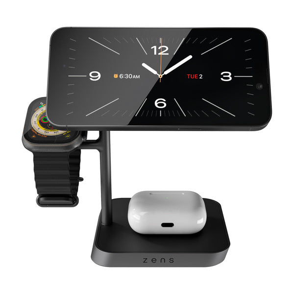 Base de carga 3 en 1 inalambrica Qi2 Office Charger Pro Zens