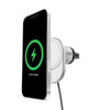 Belkin WIC008 cargador inalámbrico auto MagSafe Qi2 verde