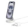 Base de carga 2 en 1 inalámbrica plegable Qi2 15 W Belkin