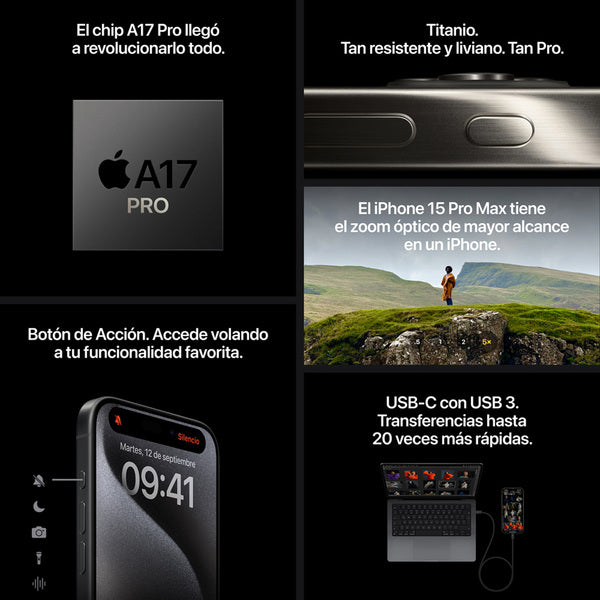 iPhone 15 Pro de 128 GB