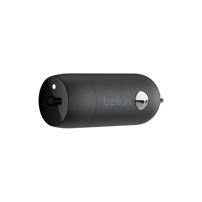 Cargador para auto USB-C Belkin BOOSTCHARGE de 20 W con cable Lightning a USB-C
