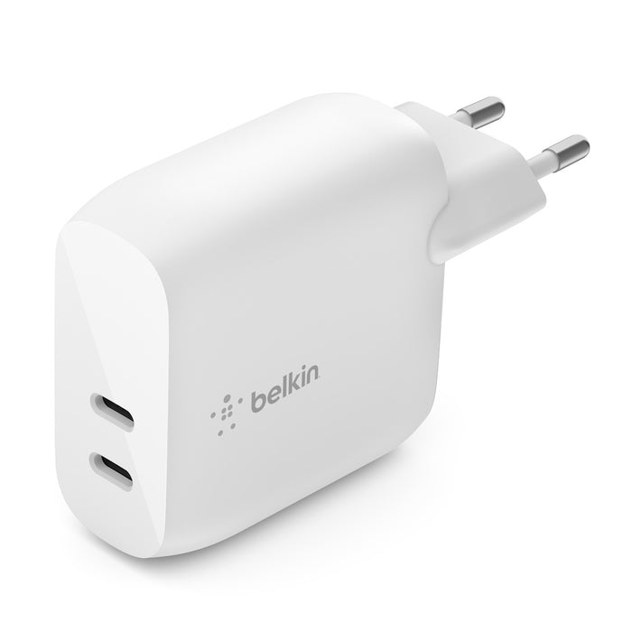 Cargador doble USB-C de 40 W Belkin BoostCharge