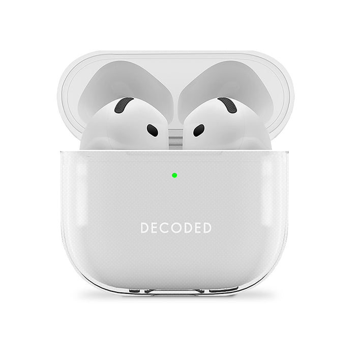 Funda de silicona Decoded AirCase para AirPods 4