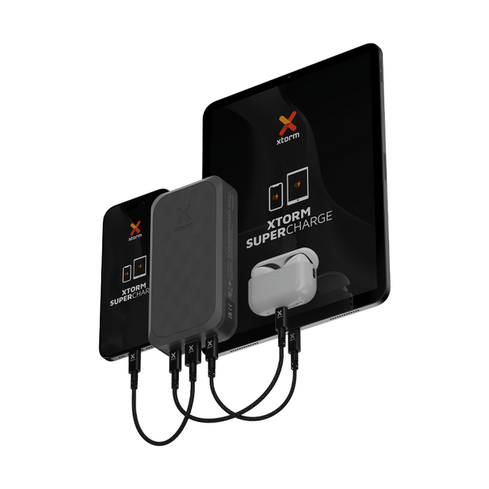 Batería 20.000 mAh 2xUSB-C 1xUSB-A 35W Fuel Series Xtorm