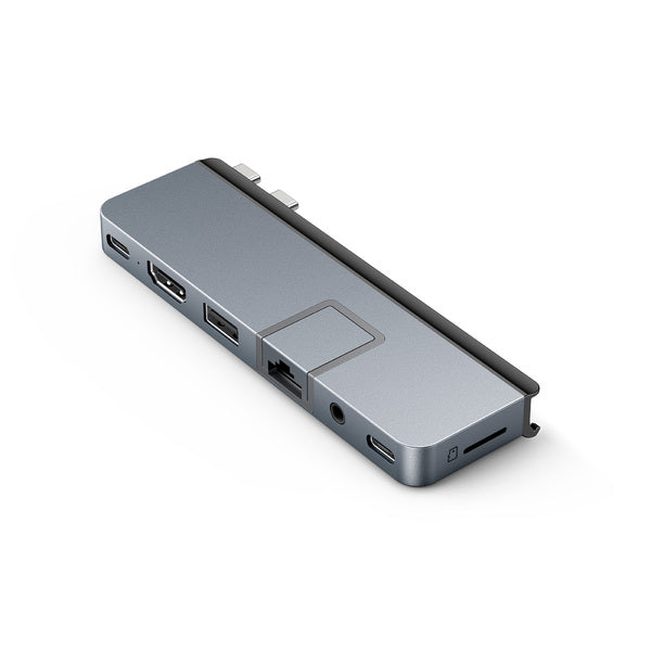 Hub USB-C 7 en 2 para Macbook Hyperdrive Duo Pro Hyper gris