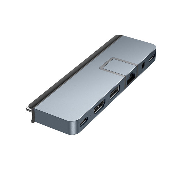 Hub USB-C 7 en 2 para Macbook Hyperdrive Duo Pro Hyper gris