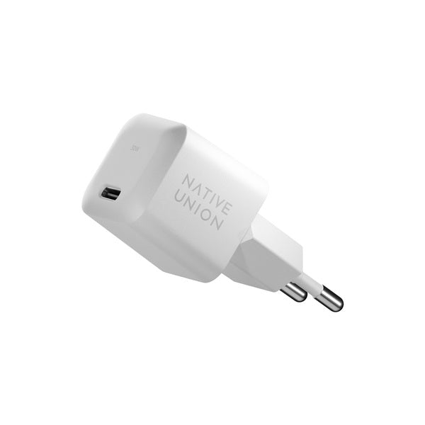 Cargador USB-C GaN de 30 W Native Union Blanco