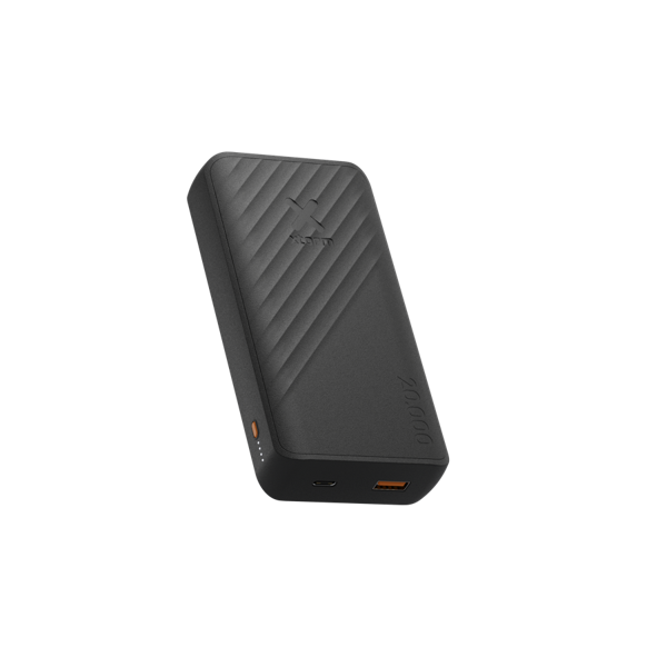 Batería 20.000 mAh 2xUSB-C 1xUSB-A 20W PD Go2 Series Xtorm negro medianoche