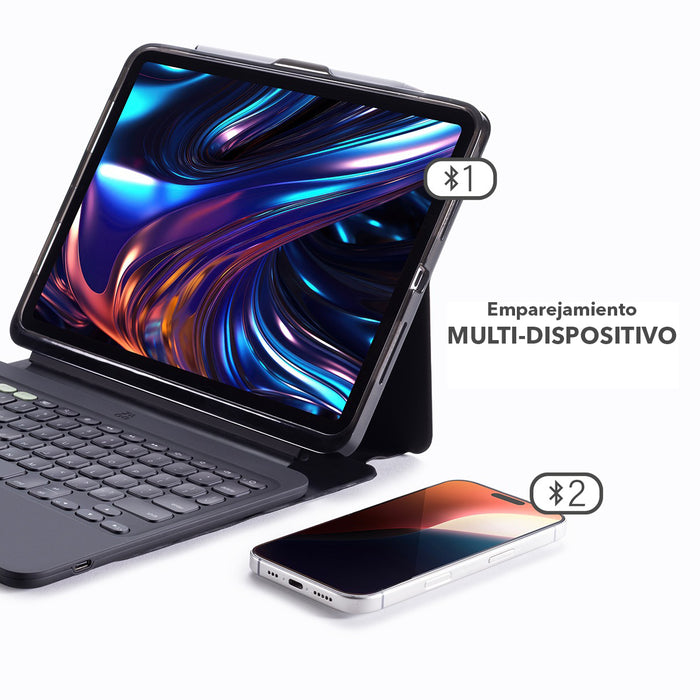 Funda con teclado ZAGG Pro Keys 2 para iPad Pro de 11" (M4 / M5) - Español