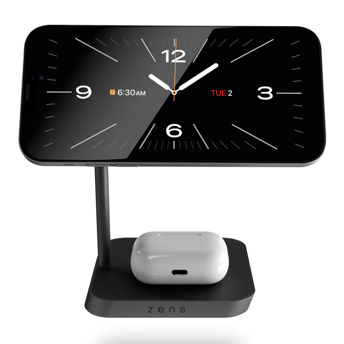 Cargador inalámbrico magnético 2-en-1 Zens Office Charger 2
