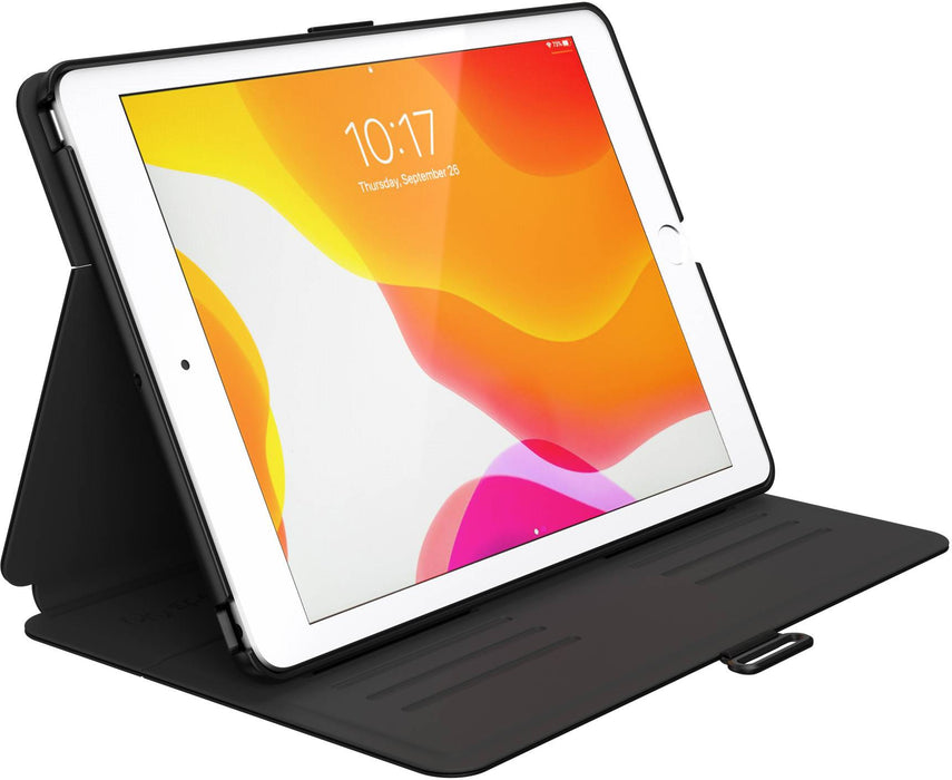 Funda folio para iPad 9/ 8 Gen Balance Speck Negro