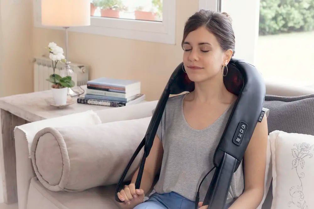 Masajeador shiatsu con discount calor