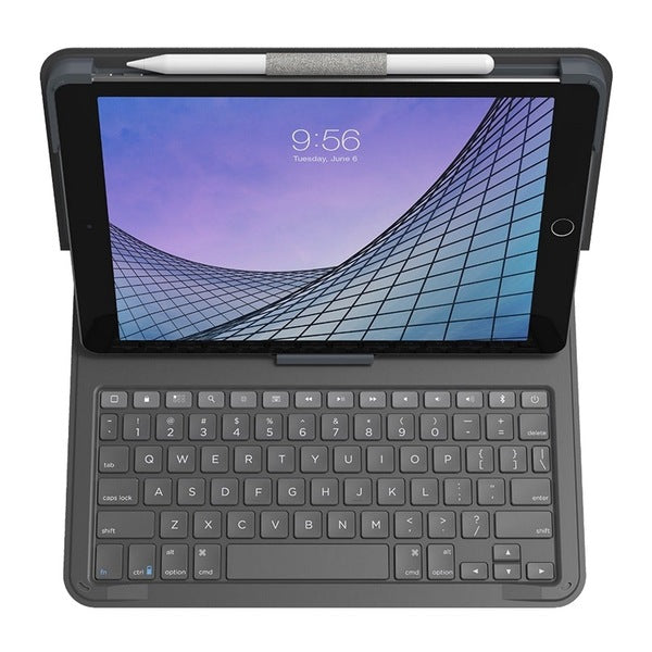Funda con teclado messenger folio 2 para iPad 9/8/7 Gen Zagg